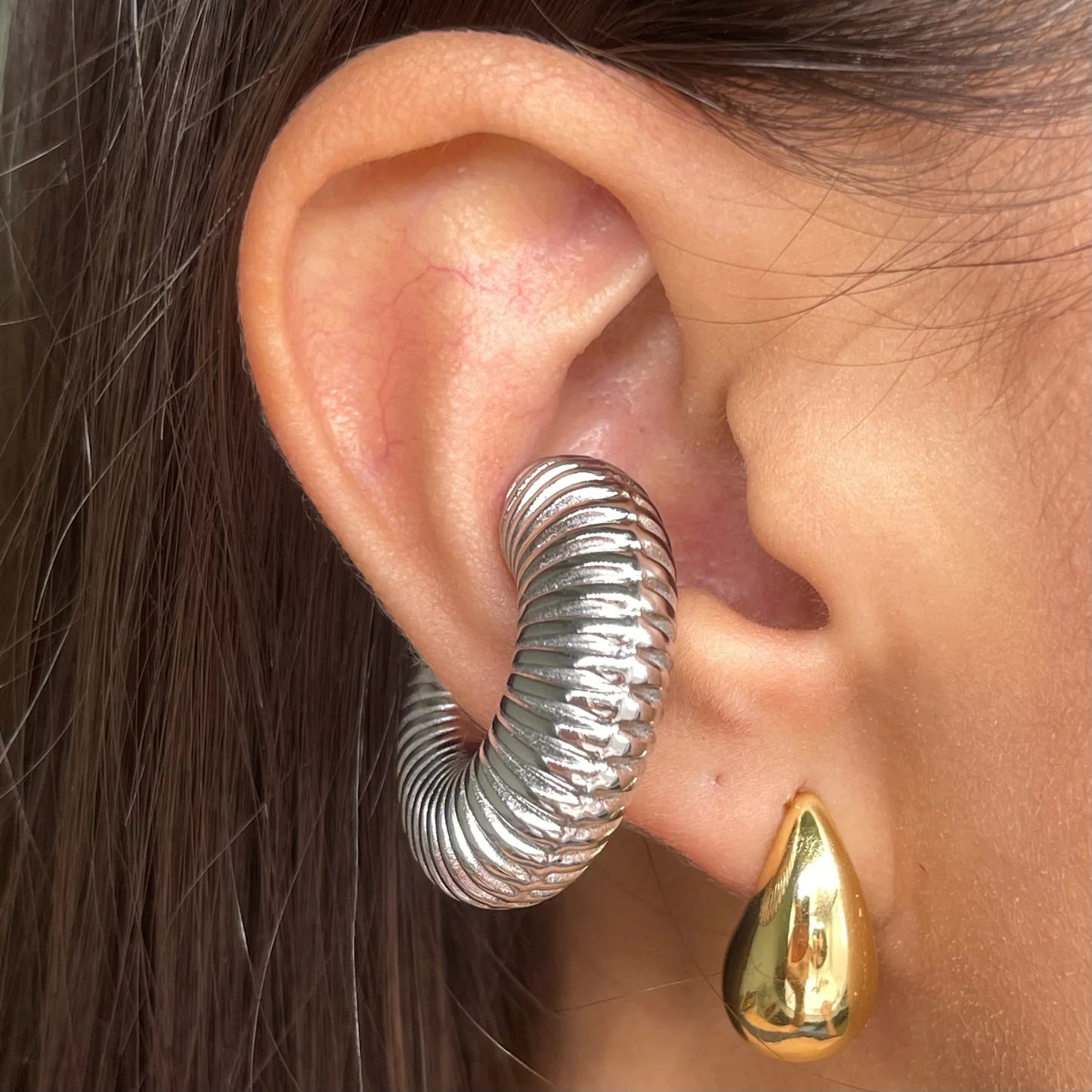 Textured Chunky Earcuff