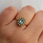 Chloe Blue Ring