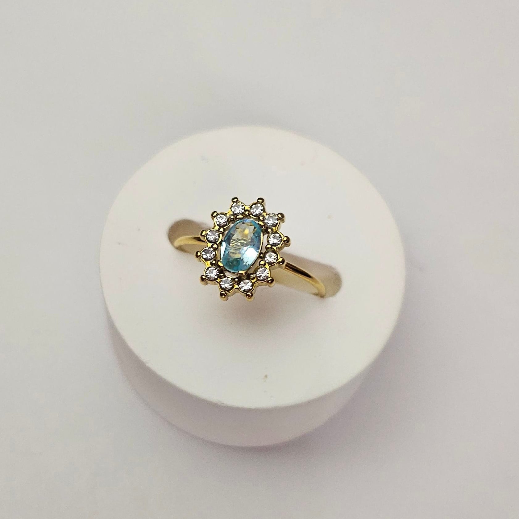 Chloe Blue Ring