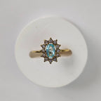 Chloe Blue Ring