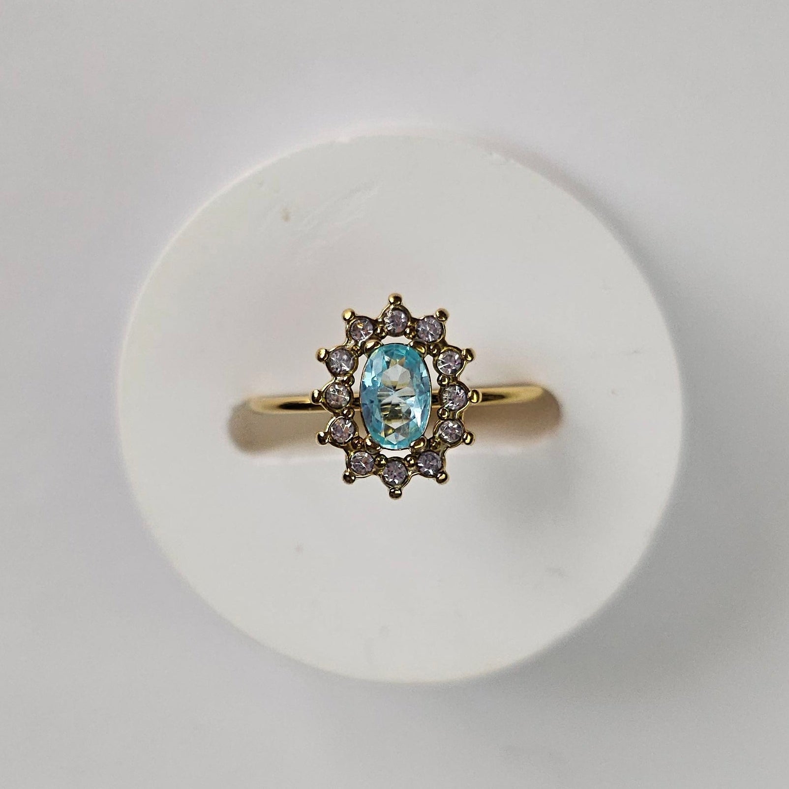 Chloe Blue Ring