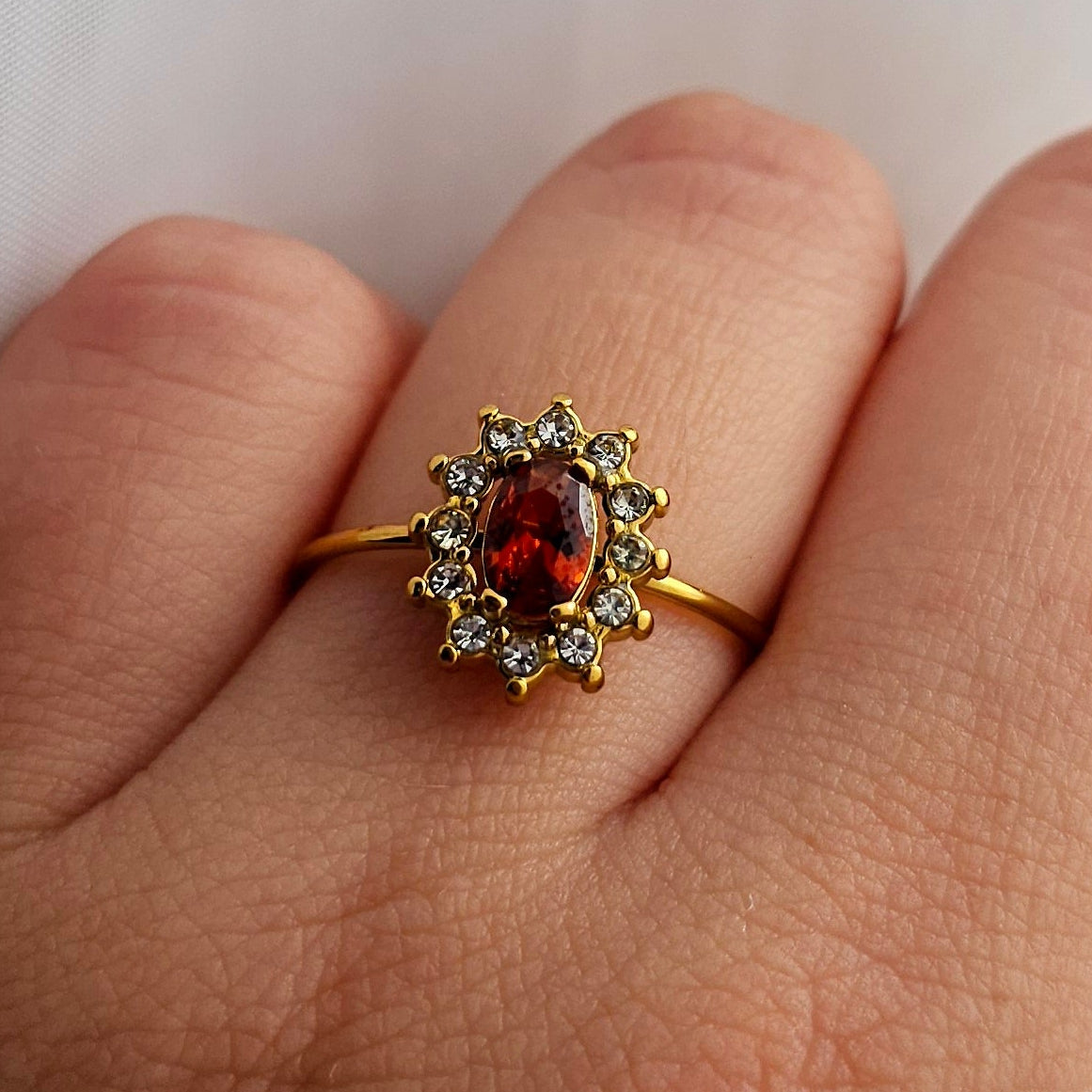 Chloe Red Ring