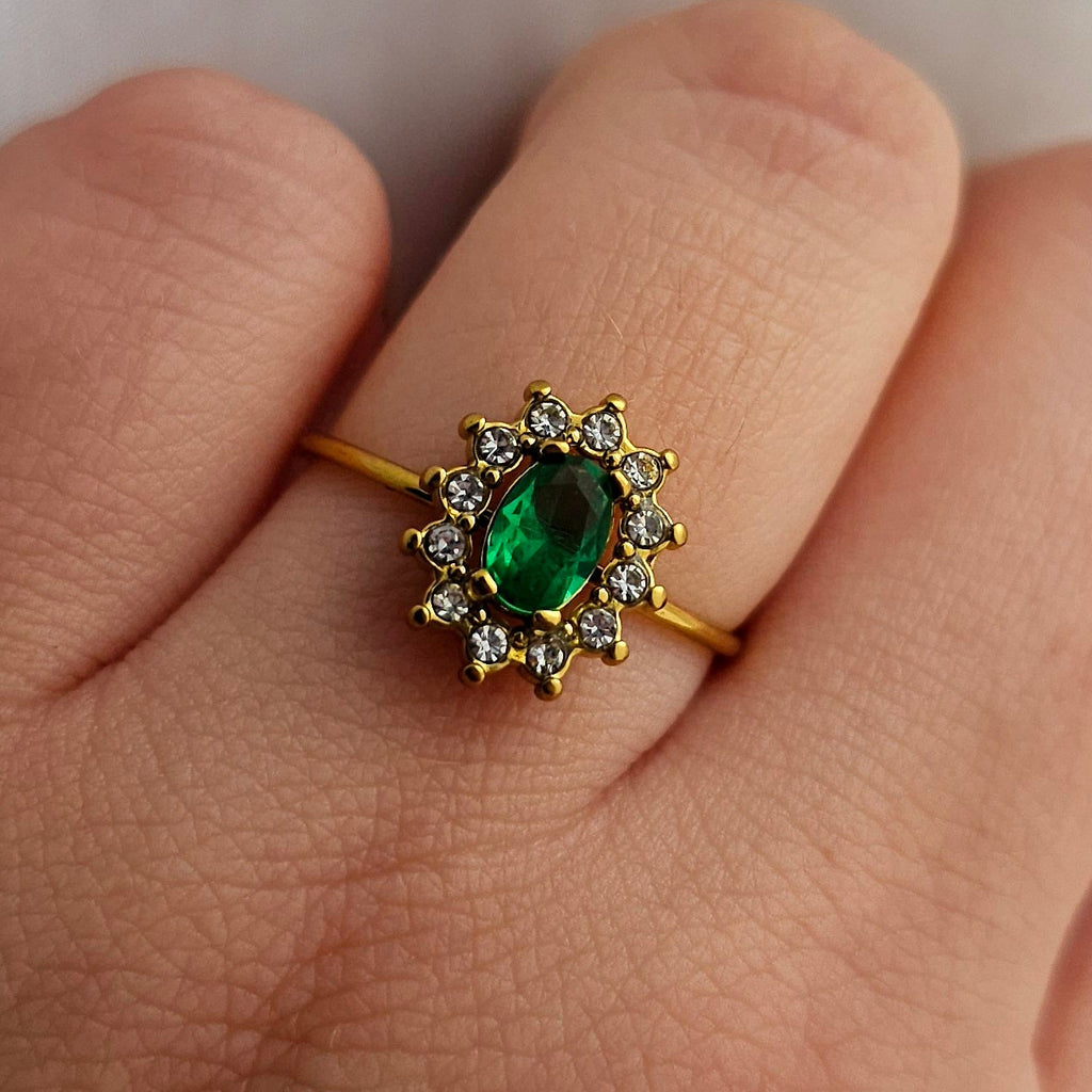 Chloe Green Ring